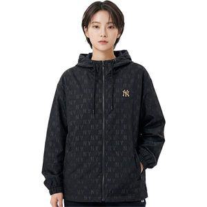 MLB 공용 모노그램 자가드 바람막이 3AWJM0444-50BKS