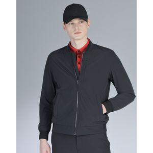 닥스골프 25SS [PREMIUM] 블랙 넥변형 안감 바람막이 DGJU5A213BK