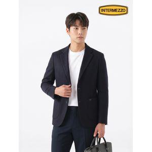 인터메조 데일리 트위드 니트 블레이저 자켓 IMGSBZ007F 네이비