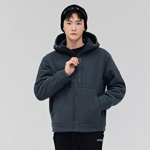 체이스컬트 공용 폴라폴리스 보아 본딩 후드집업-DFZU4303D0G