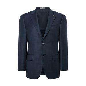 닥스 그린 [LORO PIANA 원단] 울100 체크 수트 자켓 DMSJ4A012E2