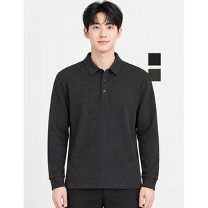 뱅뱅 공용 베이직 솔리드 카라 긴팔티(NTJ690)