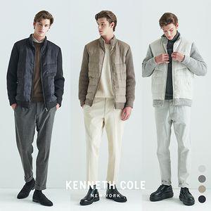케네스콜 남) 스웨이드 구스다운 점퍼(HKPWCUW102P)