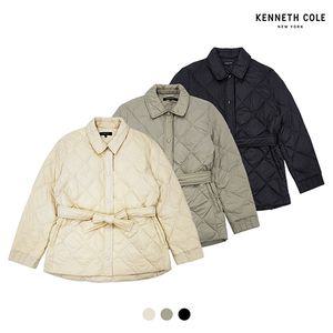 케네스콜 여) 다이아 퀼팅 중경량 점퍼(FKPWCUE504P)