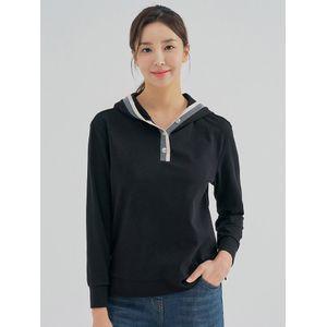 올포유 여성 후드 레터링 티셔츠 ALTRM8131-199