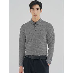 올포유 남성 물방울 자가드 카라 티셔츠 AMTYM7161-904