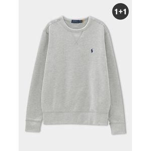 폴로 랄프로렌 [1+1] [폴로랄프로렌] 남녀공용 베이직 로고 라운드 맨투맨 [2color]
