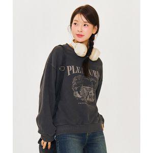 체이스컬트 [2Color[ W 피그먼트 맨투맨