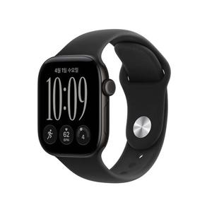 Apple 애플워치12 42mm GPS(블랙,블랙스포츠SM) - [MJEA4KH/A]