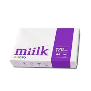 밀크 밀크포토 A4용지 120g 1권(200매) Miilk photo