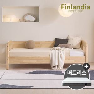 핀란디아 핀란디아 디바인 데이베드 자작나무 원목 슈퍼싱글침대SS+무중력메모리폼매트리스