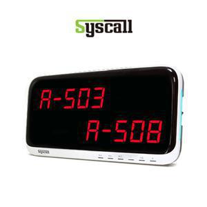 세이픈 씨스콜 호출벨 수신기 (모니터) SR-A520 시스콜 호출벨 번호판 (5자리수2칸)  48가지 벨소리와 보이스
