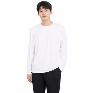 남성 피치 밀키 긴팔티 일자팬츠 세트 DM-SETA-QGPABM790BM190set