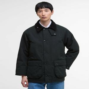 [바버] 남여공용 블랙 패디드 Rollback OS Bedale 자켓 URJU6F015 BK URJU6F015BK
