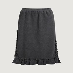 [럭키슈에뜨] [아울렛] 프릴 포인트 밴딩 스커트 LYKAW26330 2color/2size LYKAW26330