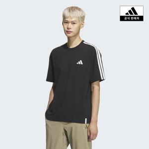 아디다스코리아공식 KF3736 STRIPES SINGLE JERSEY 쇼트 슬리브 티셔츠