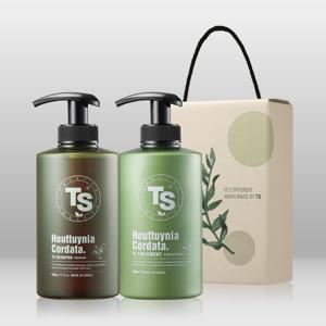 [온누리상품][TS] TS어성초 탈모샴푸 500g +탈모 트리트먼트 500ml 선물세트