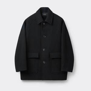 [커스텀멜로우] [쇼핑라이브] 블랙 울 카코트 CWCAW25812BKX CWCAW25812BKX