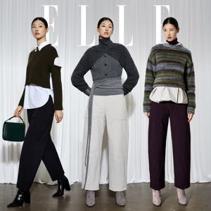 [론칭가 69900원][ELLE]엘르 커브드 패딩 팬츠 1종