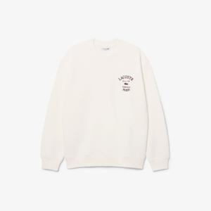 [라코스테] 남성 26FW 워딩 크루넥 스웻 셔츠 SH9785-56N 70V SH978556N70V