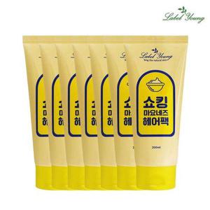 [라벨영]쇼킹 마요네즈 헤어팩 200ml / 5개 + 2개