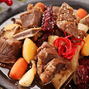 [나주장터] 5분조리 양념 소갈비찜 500g x 4팩 / 총 2kg (완조리/실온)