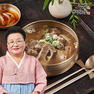 정성곳간 강순의 명인의 뼈 없는 갈비탕 800g 4팩