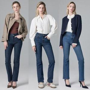 [뱅뱅]25FW  여성 가을 라이크라 데님 3종