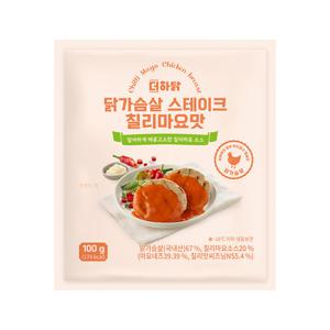 더하닭 닭가슴살 스테이크 칠리마요맛100g10팩