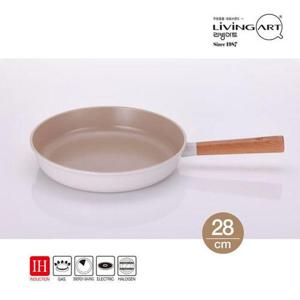 리빙아트 인덕션 세라믹 후라이팬 28cm