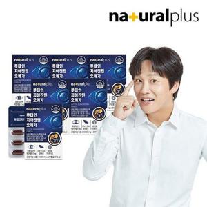 갤러리아_내츄럴플러스 차태현 루테인 지아잔틴 오메가3 30캡슐 6박스