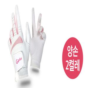 G-plus 여성 합성피혁  골프장갑 양손 2켤레
