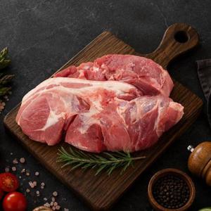 제주직송 흑돼지 앞다리살 500g x 2팩 총1kg