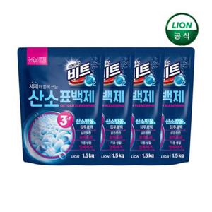 [비트]O2 산소표백제 1.5kg x 4개