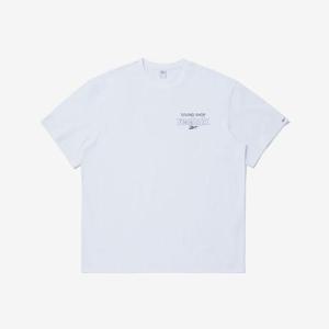 리복 공용 OG 로고 반팔티 B1 RETS6ER80 WT