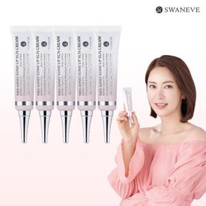 [스와니브]스와니브 멜라즈노 톤업 선크림 쌩얼 커버 자외선차단제 5개
