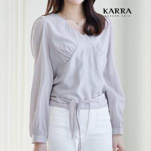 [카라] [KARRA(카라)] [신세계단독] KARRA 버터플라이리본블라우스_A4S0980