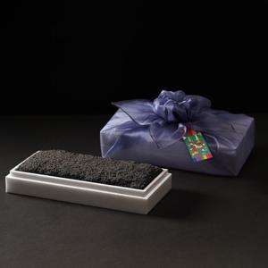 [청년떡집] 명례헌 흑임자 인절미 1kg (보자기 선물포장)