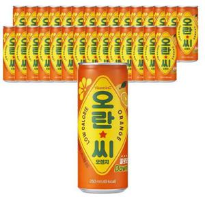 동아오츠카 오란씨 오렌지 250ml X 30캔 캔 음료수 환타
