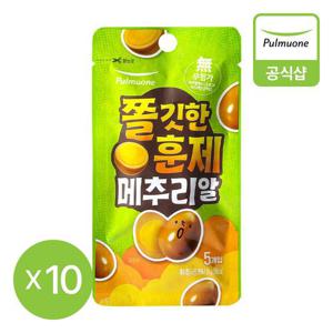 풀무원 쫄깃한 훈제 메추리알(25g) x 10개
