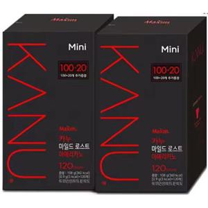 카누 미니 마일드 아메리카노 120개x2박스 총240개