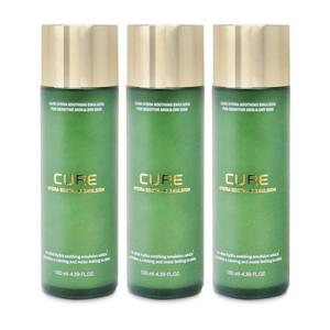 [김정문알로에]김정문알로에 큐어 하이드라 수딩 에멀젼 130ml 3개 Ss (34699799)