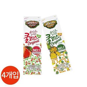 동원 쿨피스 복숭아 파인애플 930ml x 4개