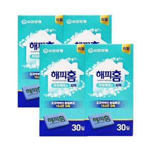해피홈 파워매트 리필 30매 x4