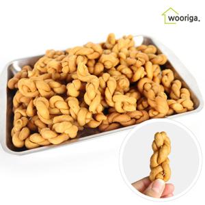 [우리가스토리] 대용량 옛날과자 미니꽈배기 1kg