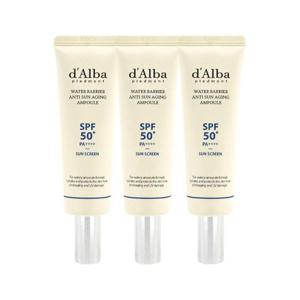 [달바][홈쇼핑 최신상]  달바 썬 앰플 50ml 3개 선 크림 워터 베리어 안티 선에이징