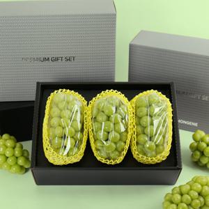 [지정일 출고][16브릭스] 프리미엄 고당도 샤인머스켓 선물세트[2.4kg 3송이]