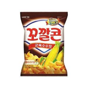 [VCL83742](롯데)꼬깔콘 군옥수수맛 자재 박스(10개입)