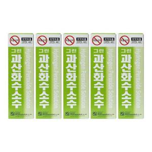 그린제약 과산화수소수 60ml x 5개 소독제 소독약
