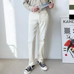 [블레오]블레오 남성 봄 가을 일자 데일리 면 바지